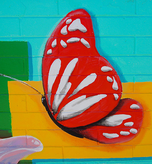 Mural by Michelle D. Lubin